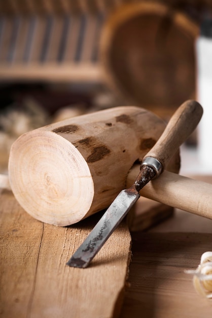 Atelier de lucru cu lemnul